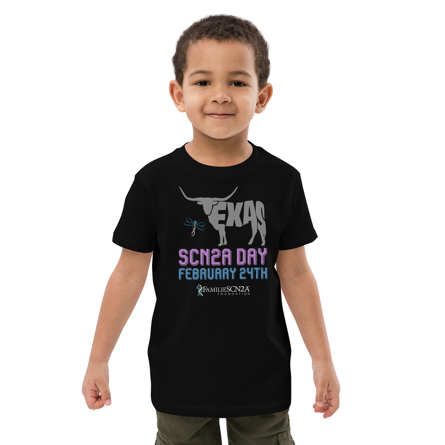 Youth - Texas SCN2A Day State Shirt