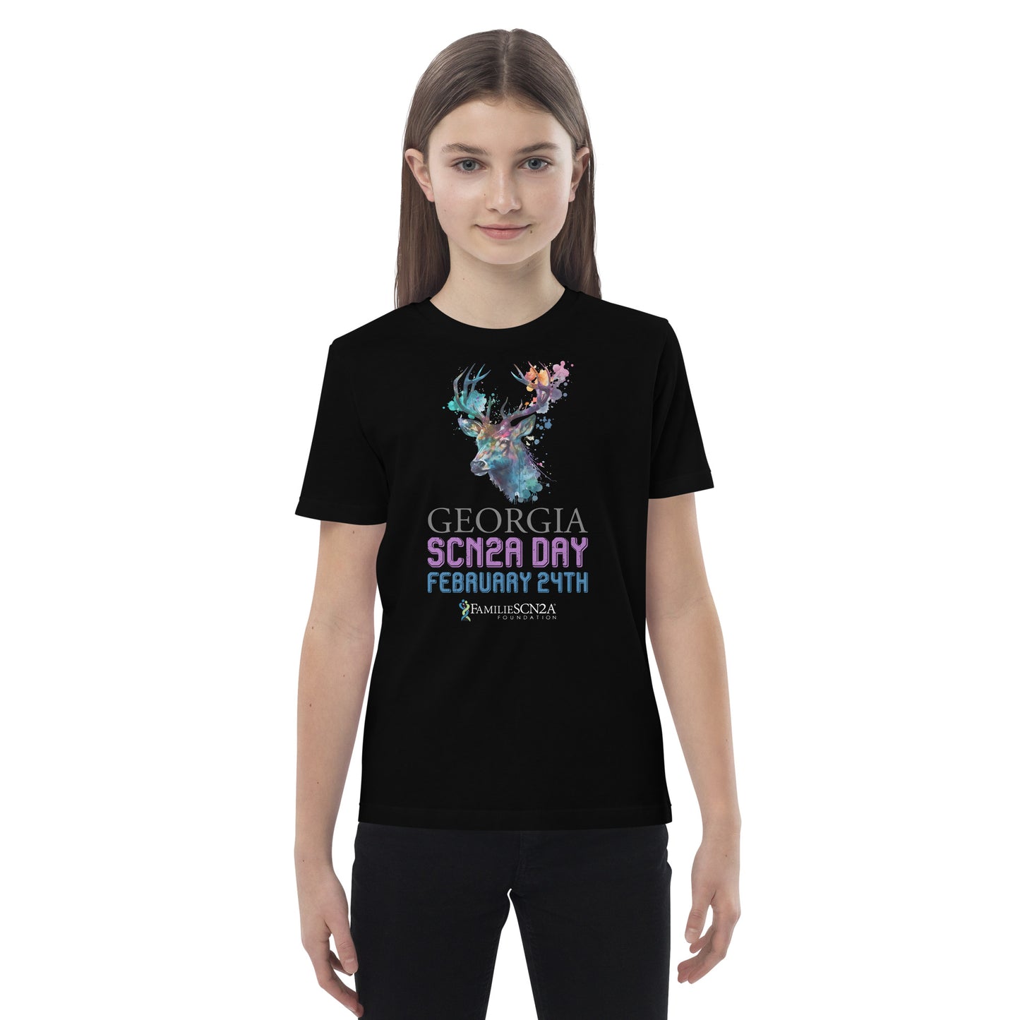 Youth - Georgia SCN2A Day State Shirt