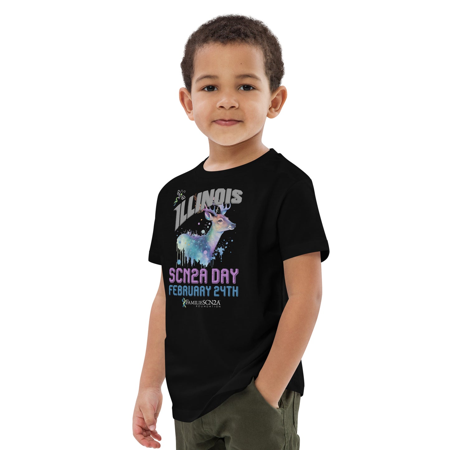 Youth - Illinois SCN2A Day State Shirt