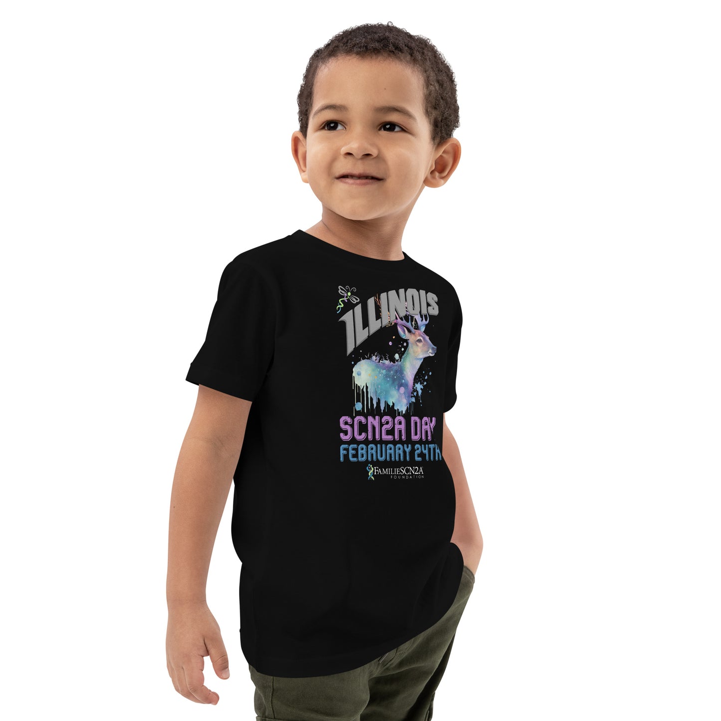 Youth - Illinois SCN2A Day State Shirt