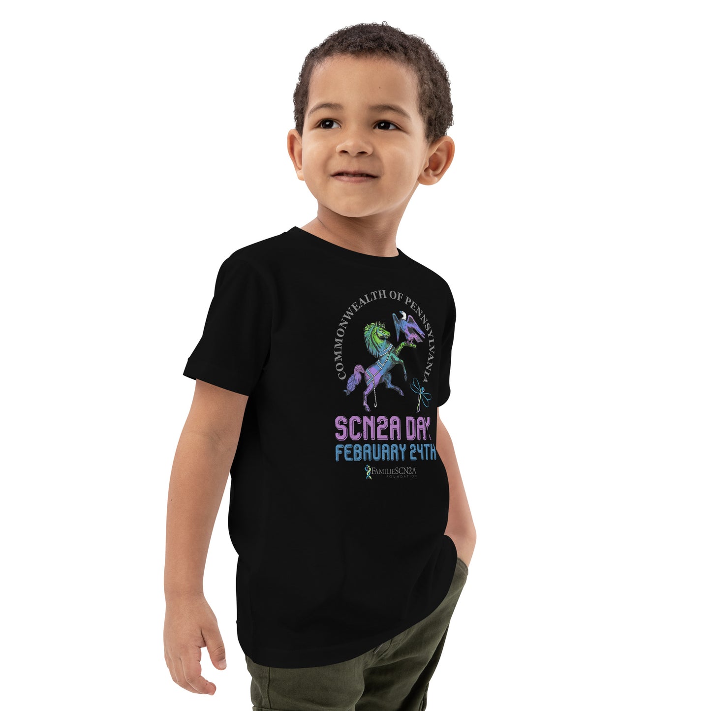 Youth - Pennsylvania SCN2A Day State Shirt