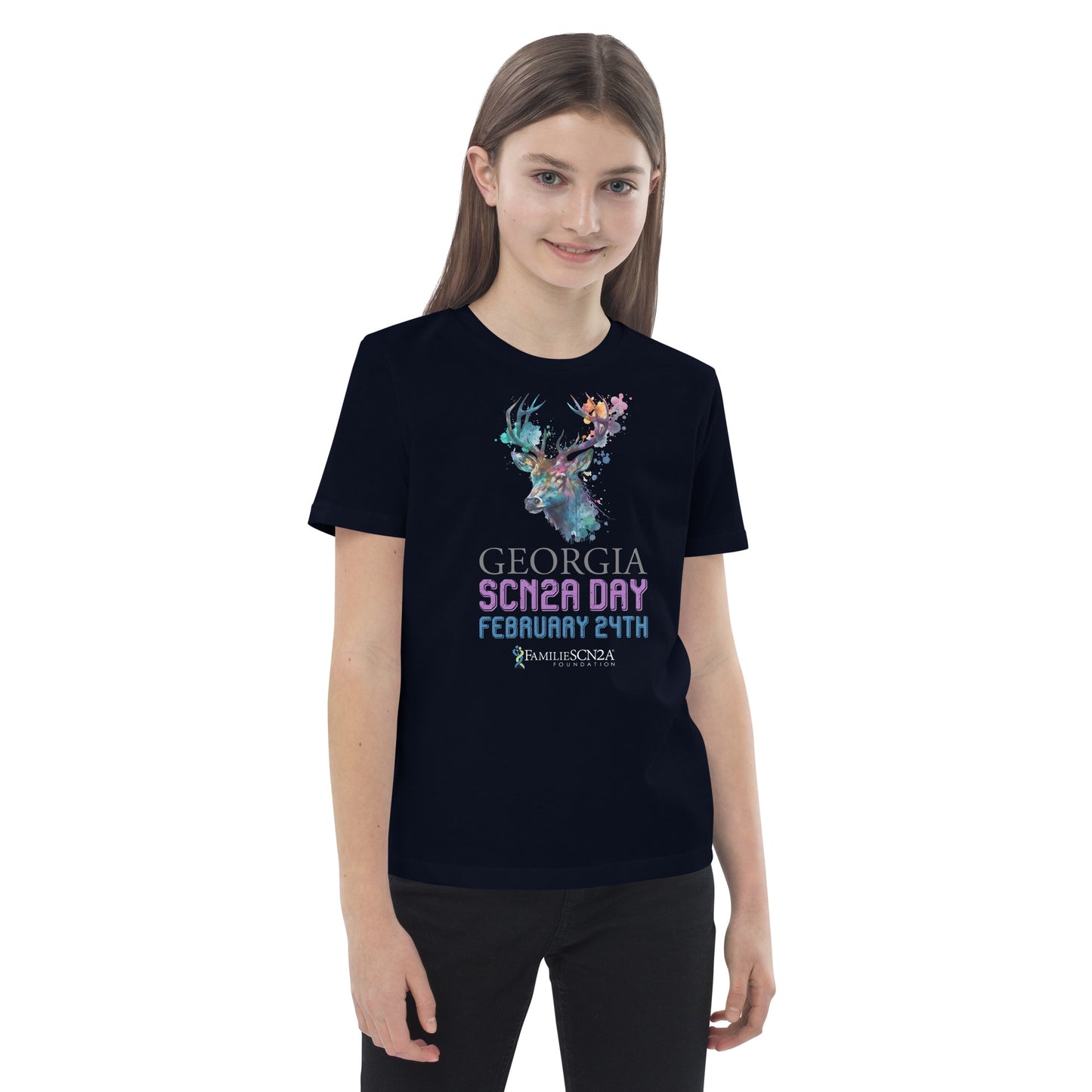 Youth - Georgia SCN2A Day State Shirt
