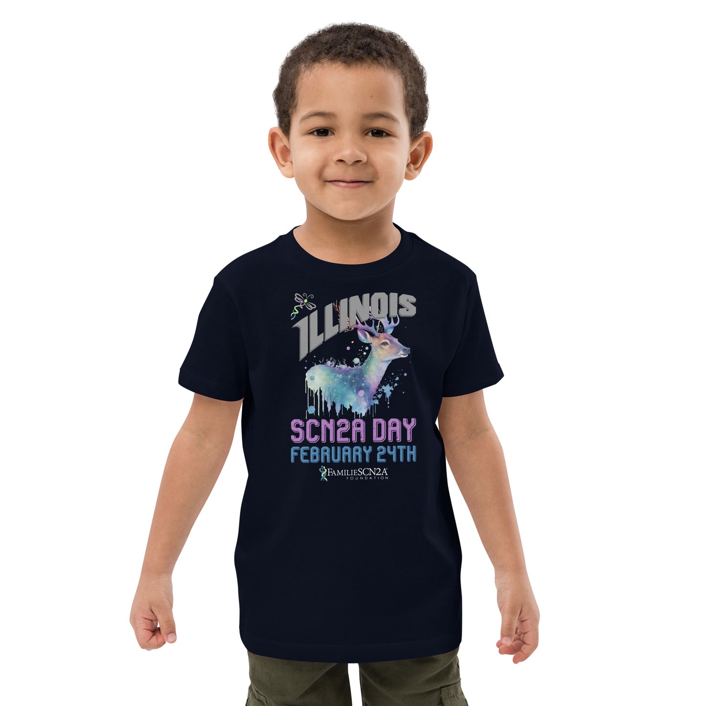 Youth - Illinois SCN2A Day State Shirt
