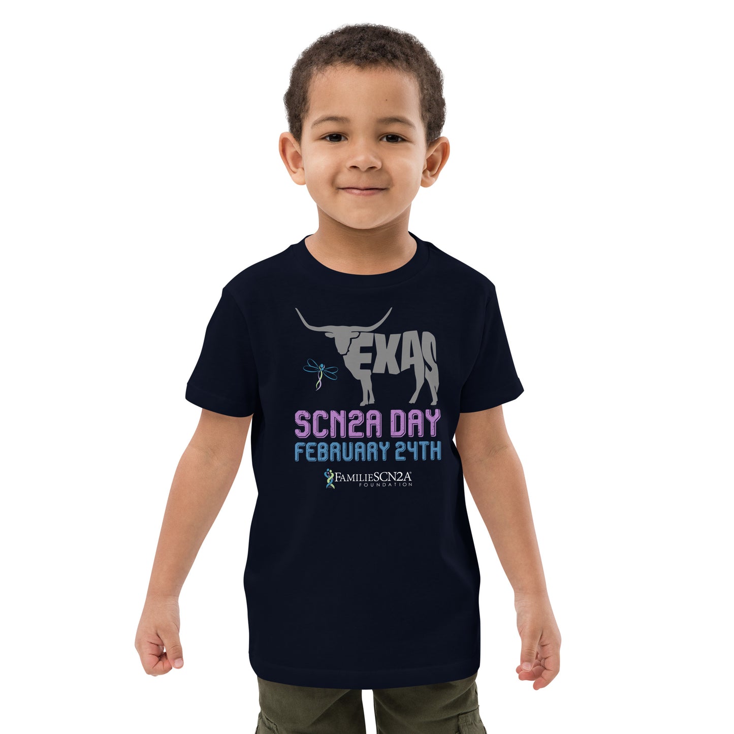 Youth - Texas SCN2A Day State Shirt