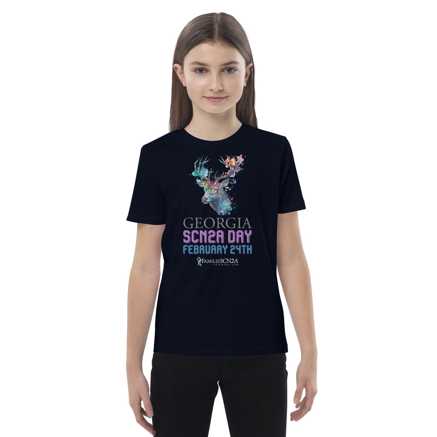 Youth - Georgia SCN2A Day State Shirt