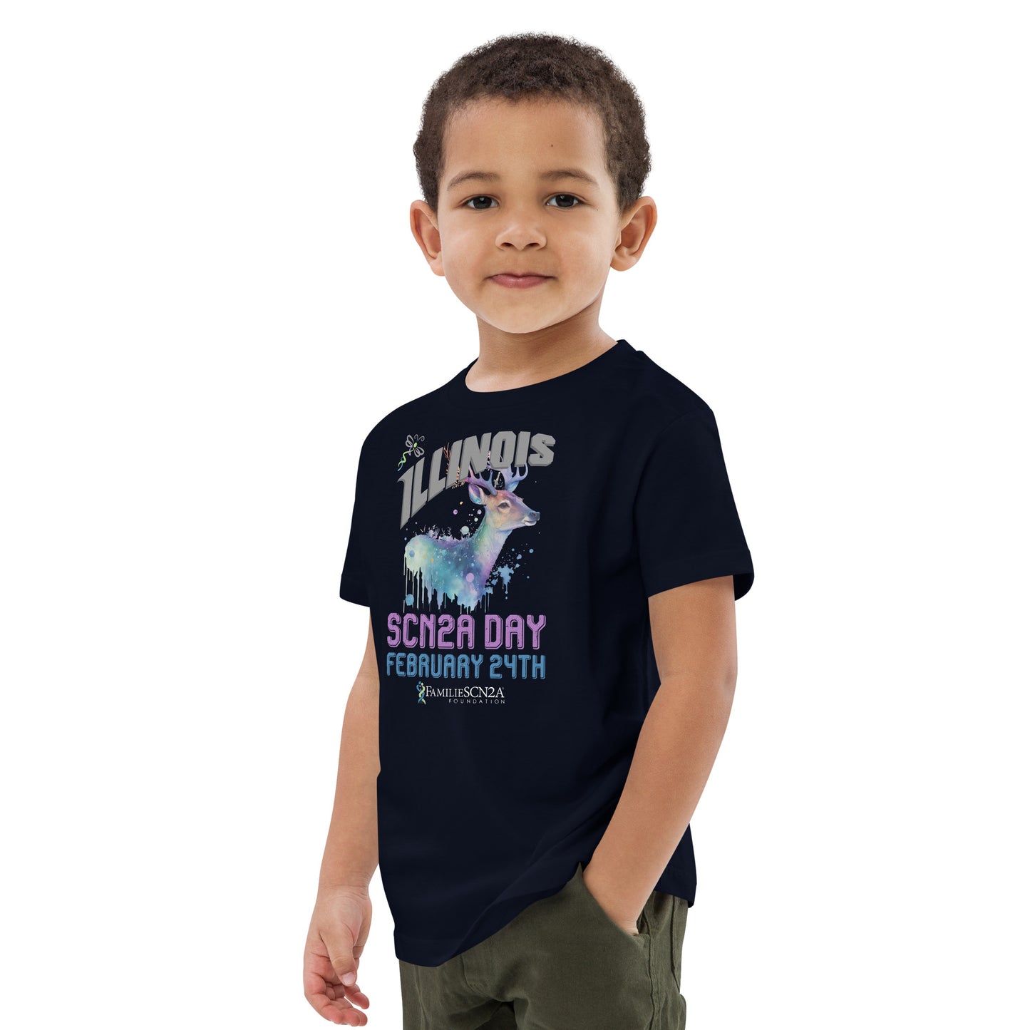 Youth - Illinois SCN2A Day State Shirt