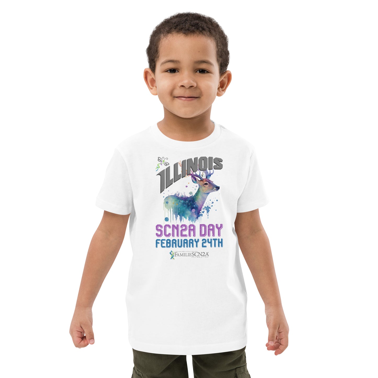 Youth - Illinois SCN2A Day State Shirt