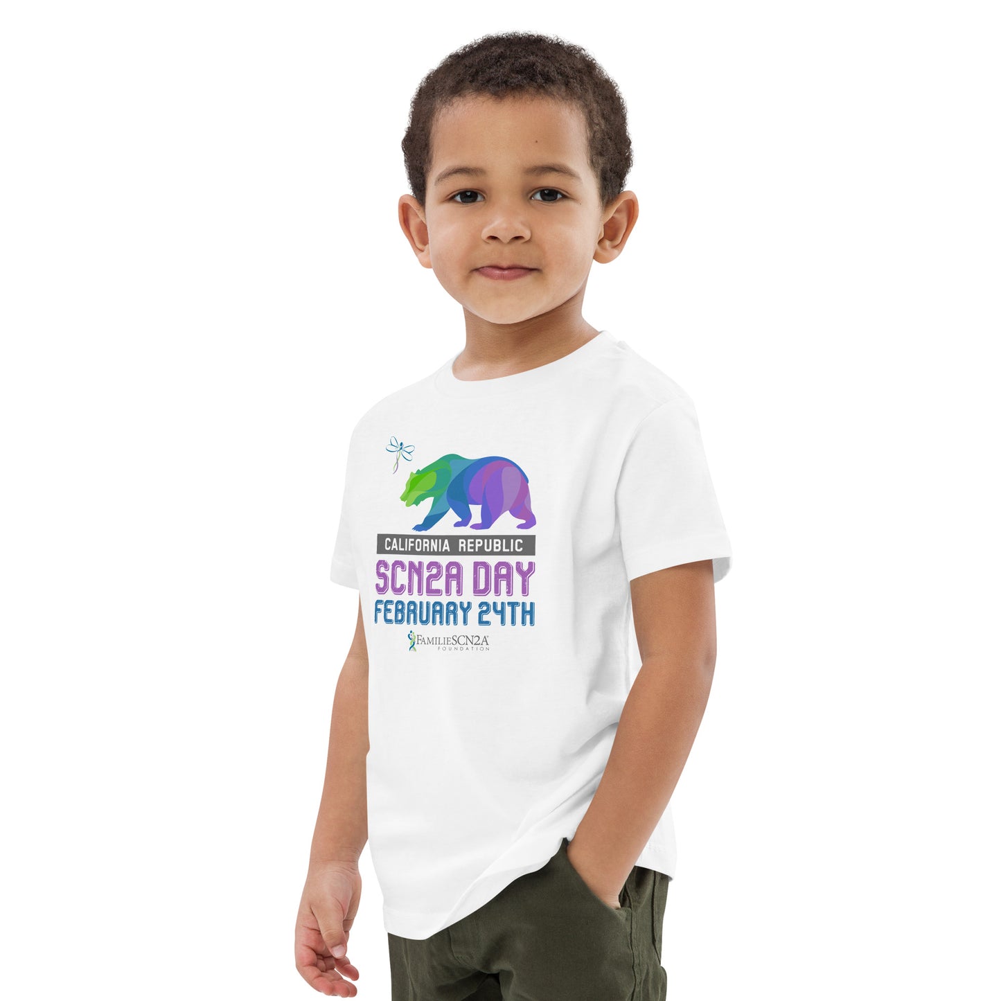 Youth - California SCN2A Day State Shirt