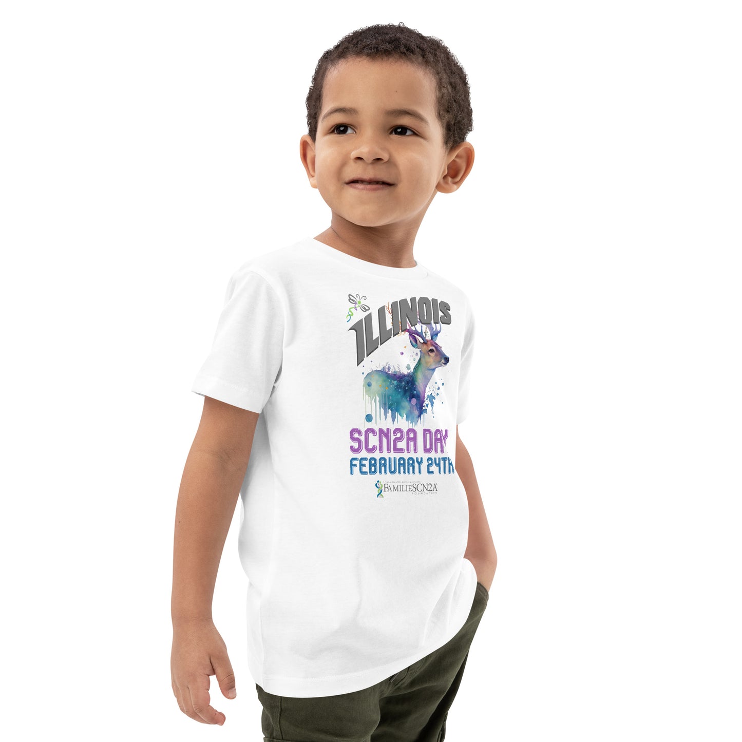 Youth - Illinois SCN2A Day State Shirt