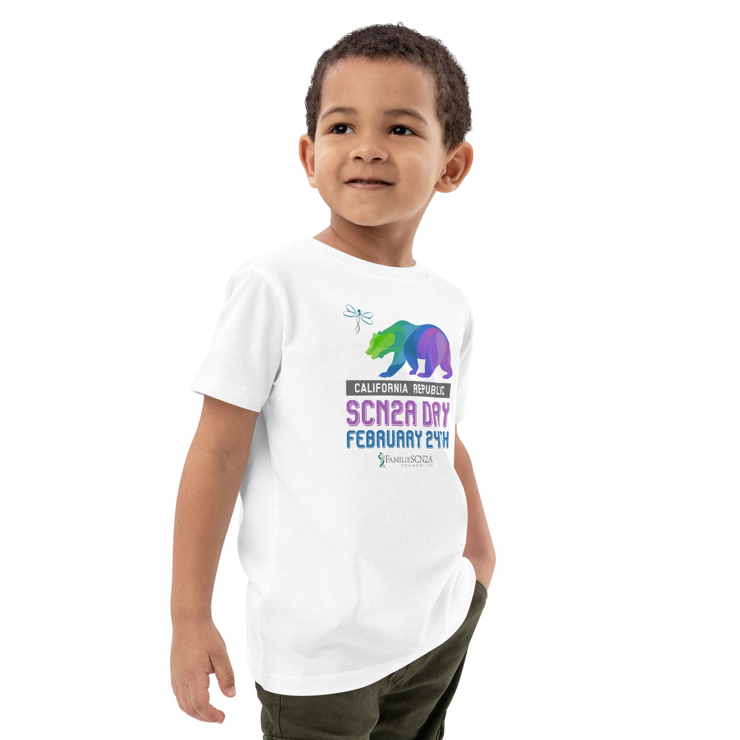 Youth - California SCN2A Day State Shirt