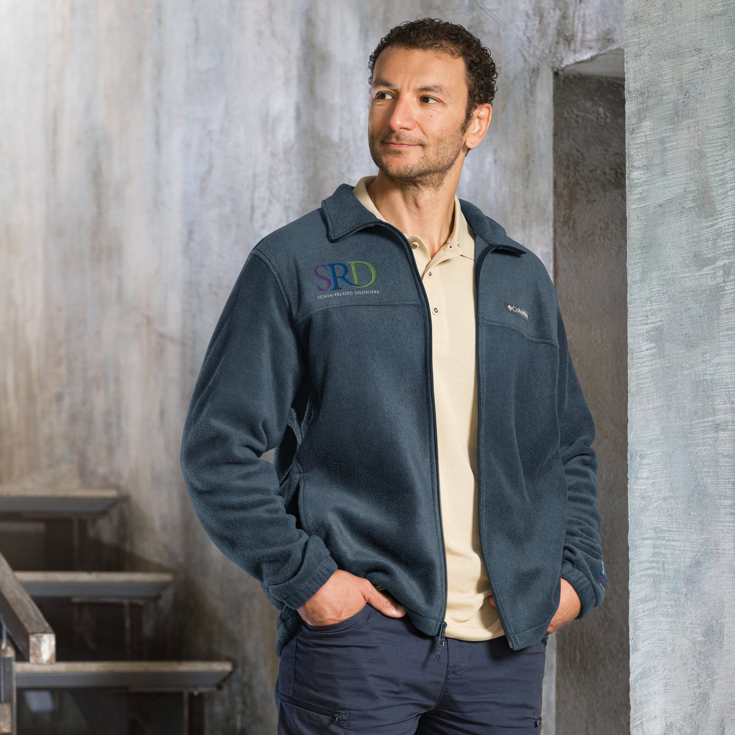 SRD Unisex Columbia fleece jacket