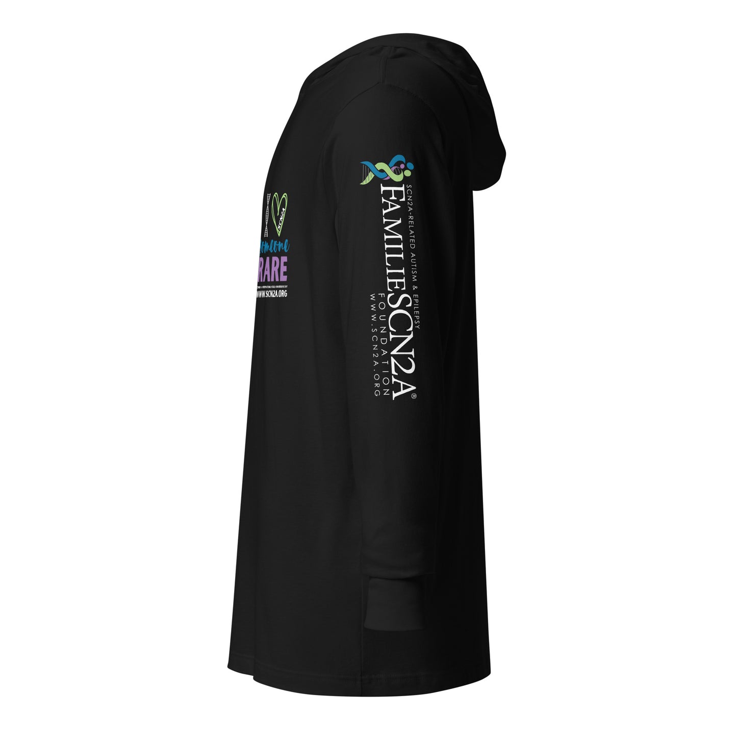 I <3 Someone Rare Hooded long-sleeve tee