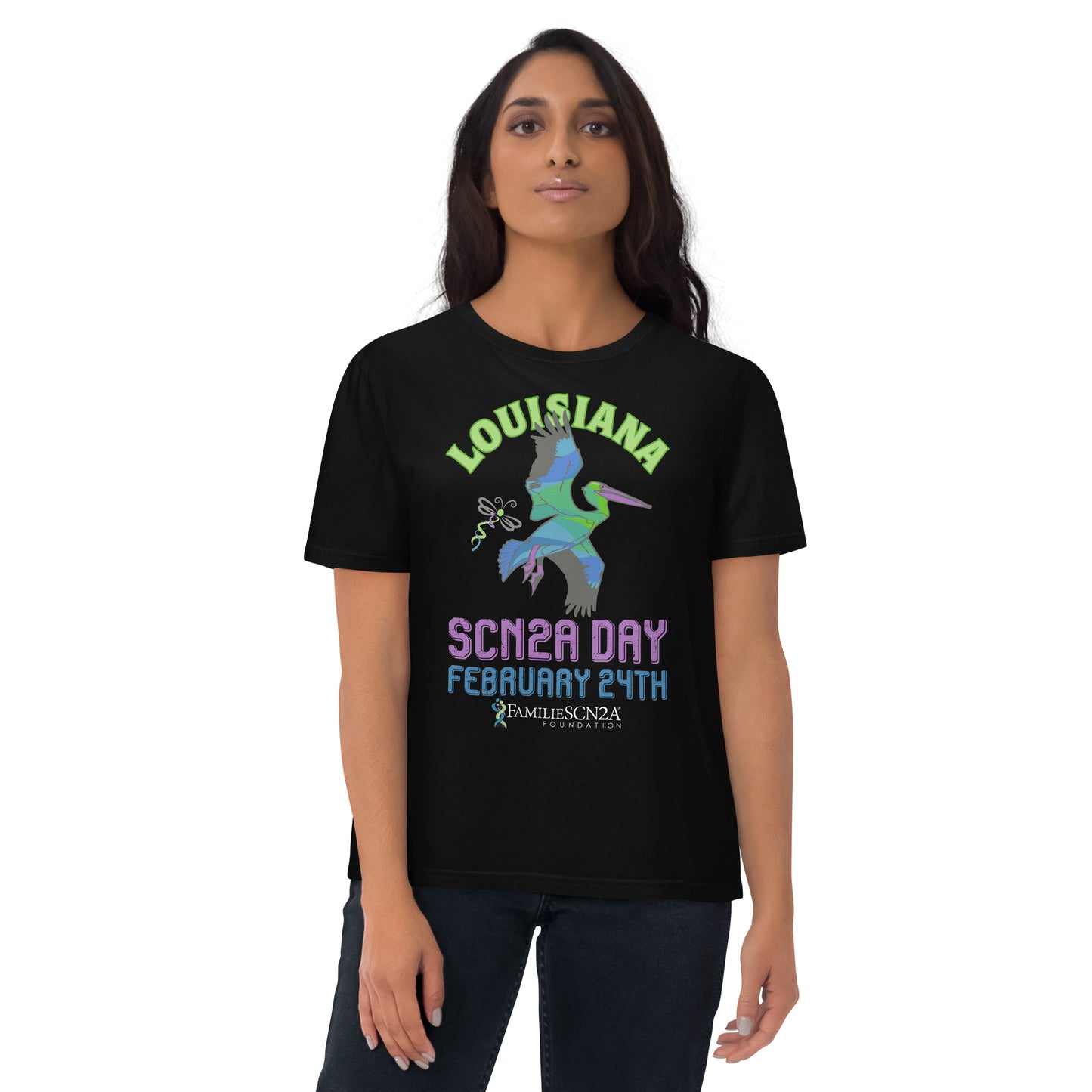 Louisiana SCN2A Day State Shirt