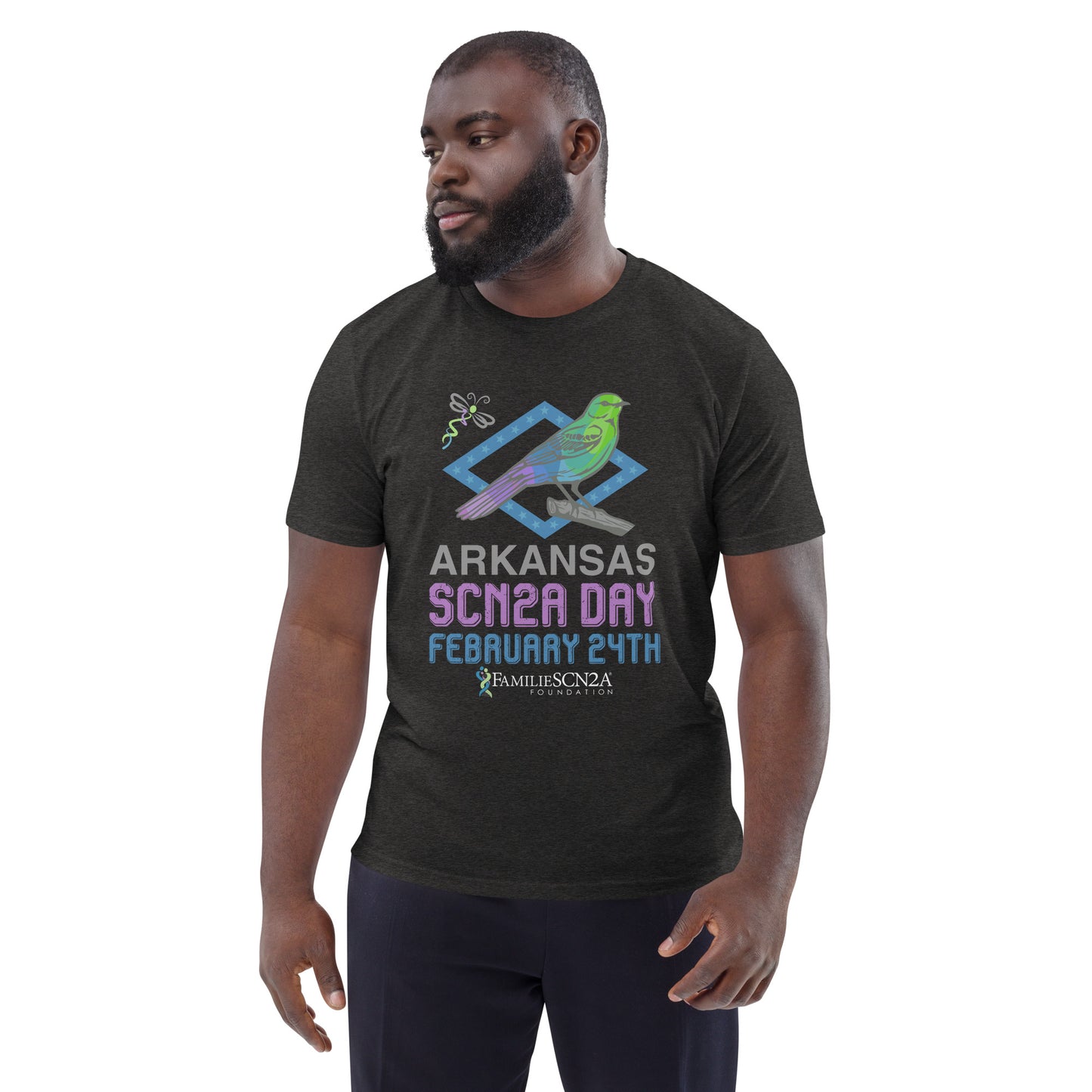 Arkansas SCN2A Day State Shirt