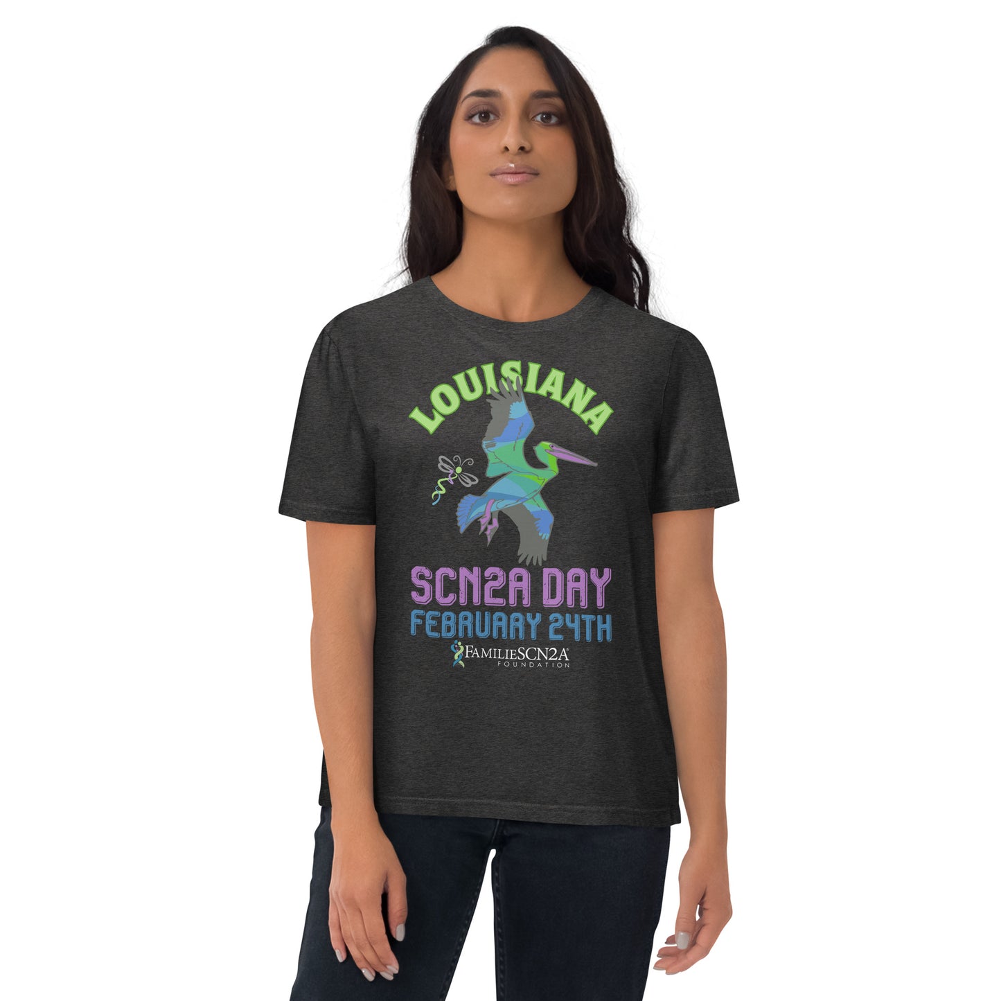 Louisiana SCN2A Day State Shirt