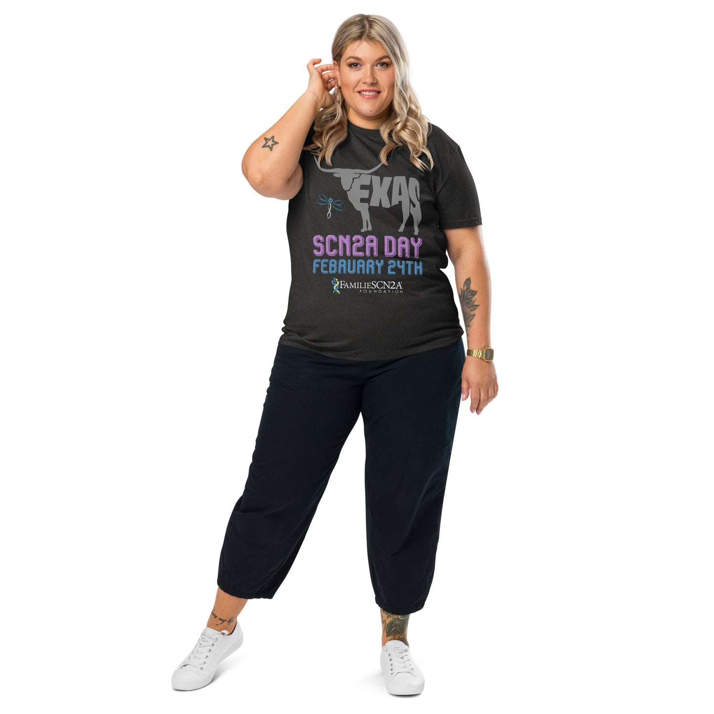 Texas SCN2A Day State Shirt