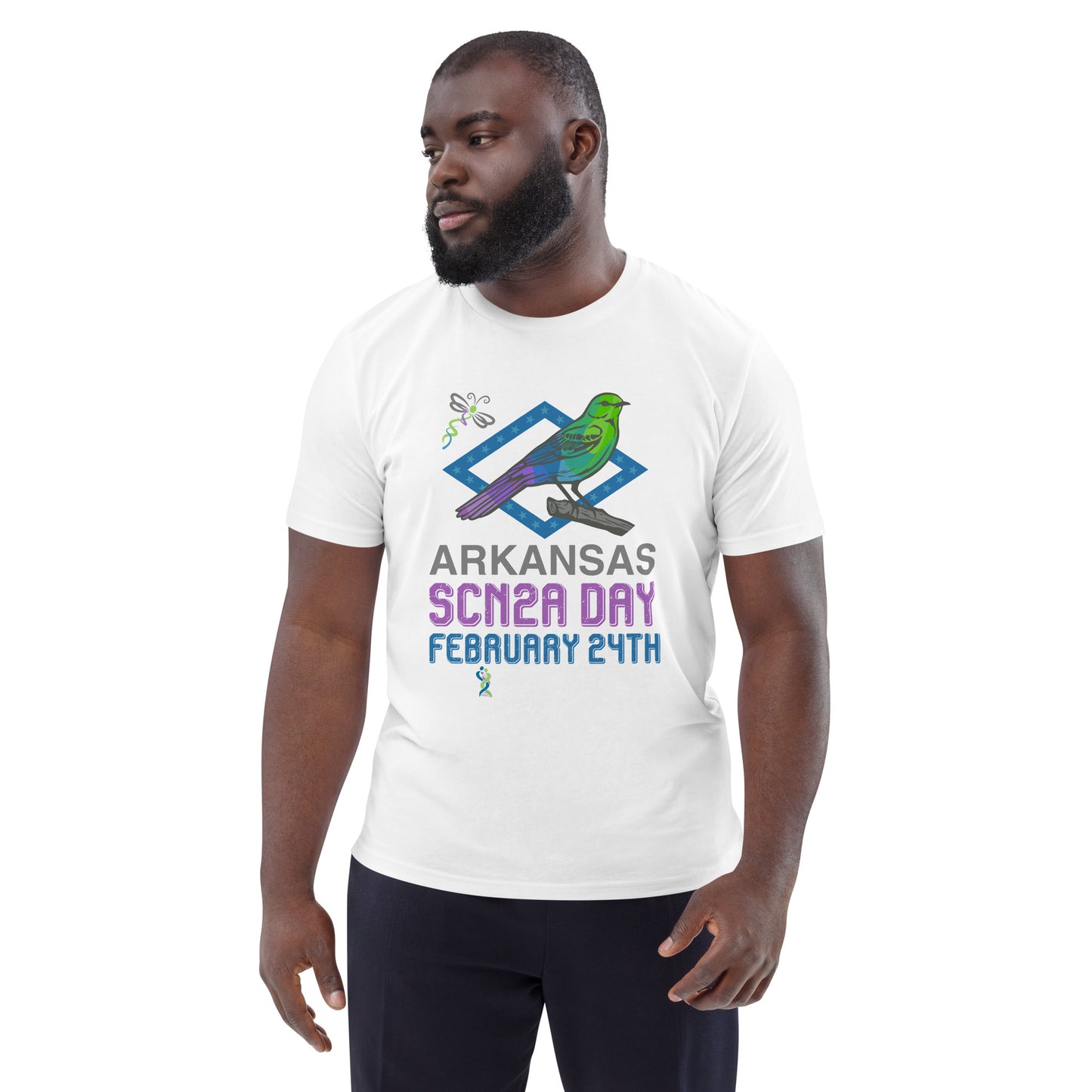 Arkansas SCN2A Day State Shirt