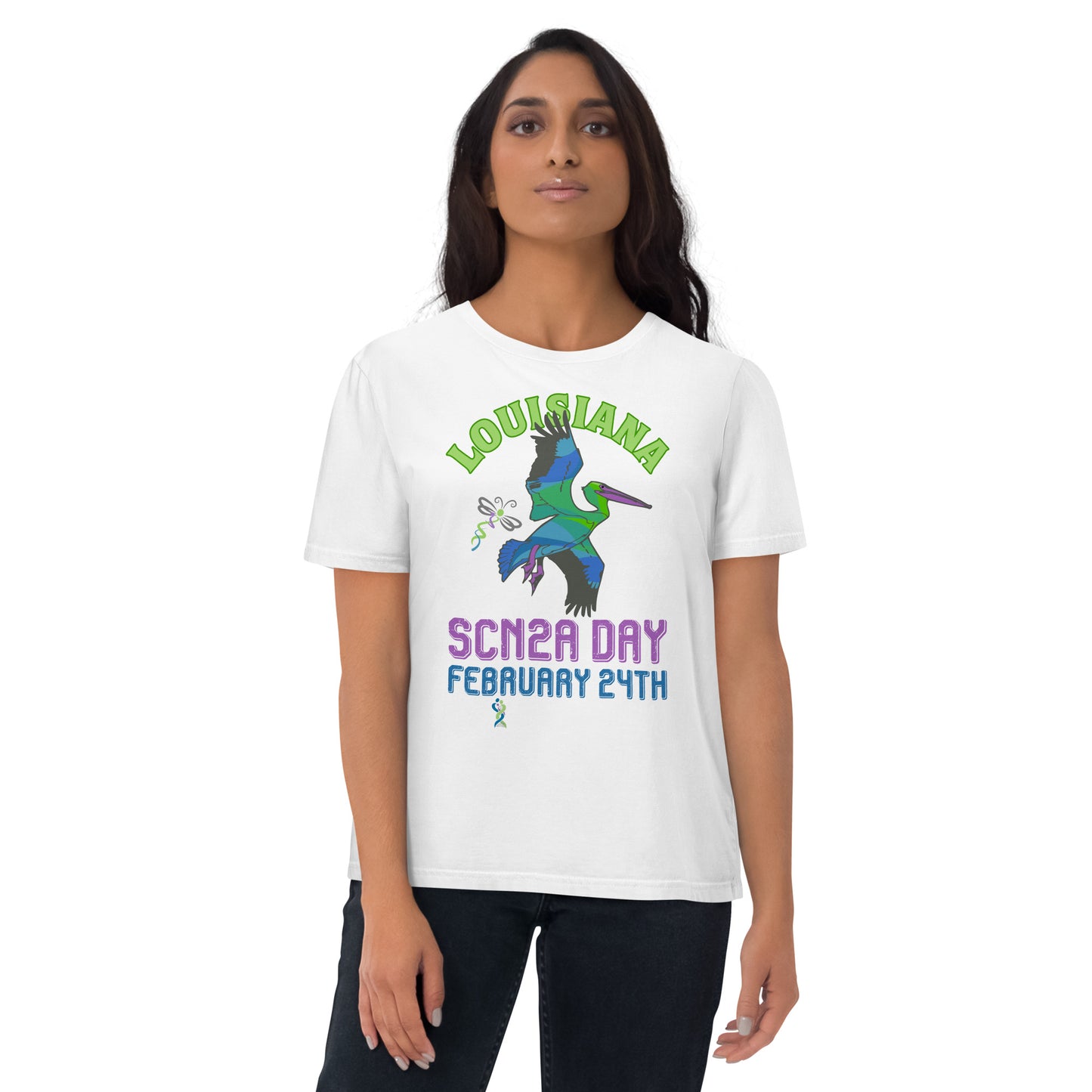 Louisiana SCN2A Day State Shirt