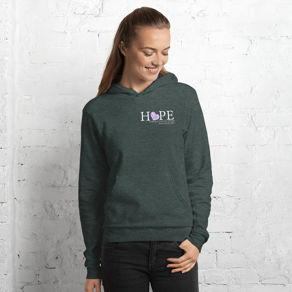 HOPE w/purple heart Hoodie