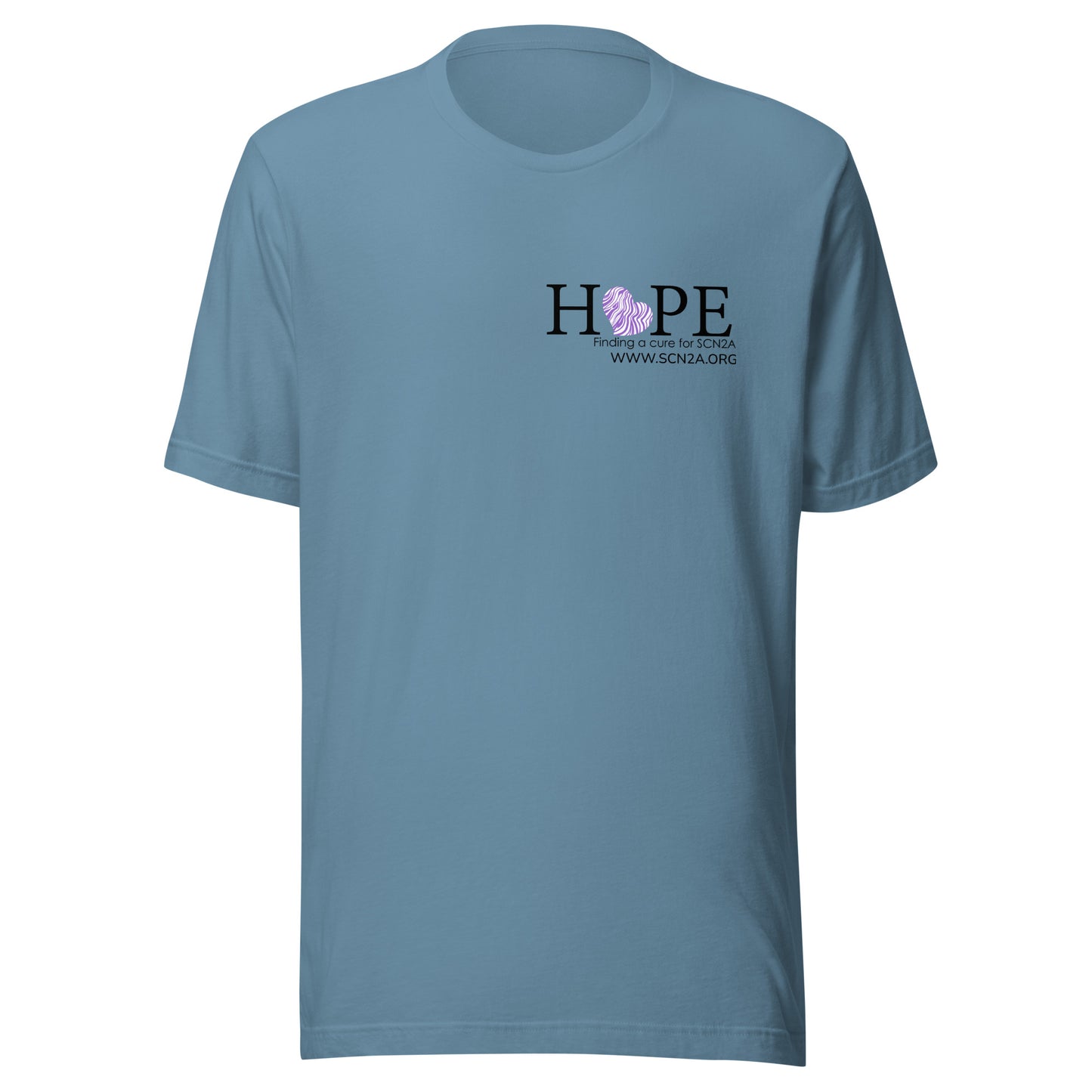 HOPE w/purple heart Unisex t-shirt