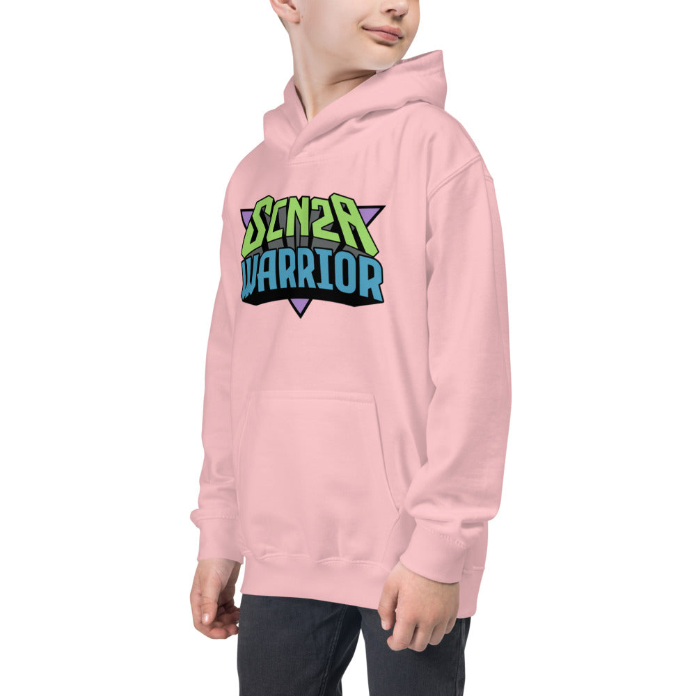 SCN2A Warrior Kids Hoodie (Blue Warrior)