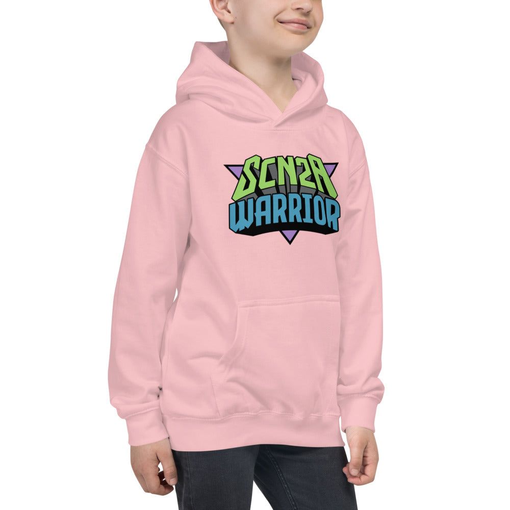 SCN2A Warrior Kids Hoodie (Blue Warrior)