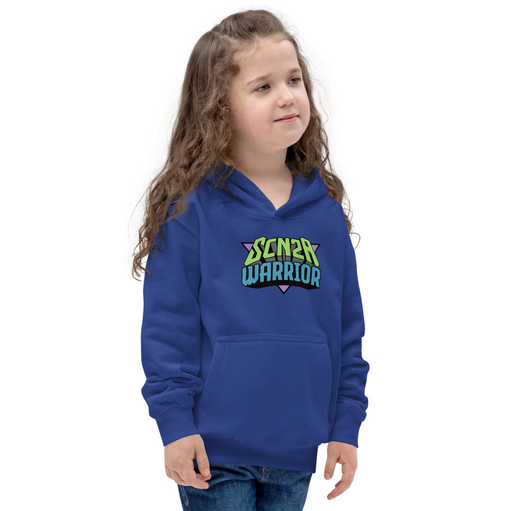 SCN2A Warrior Kids Hoodie (Blue Warrior)