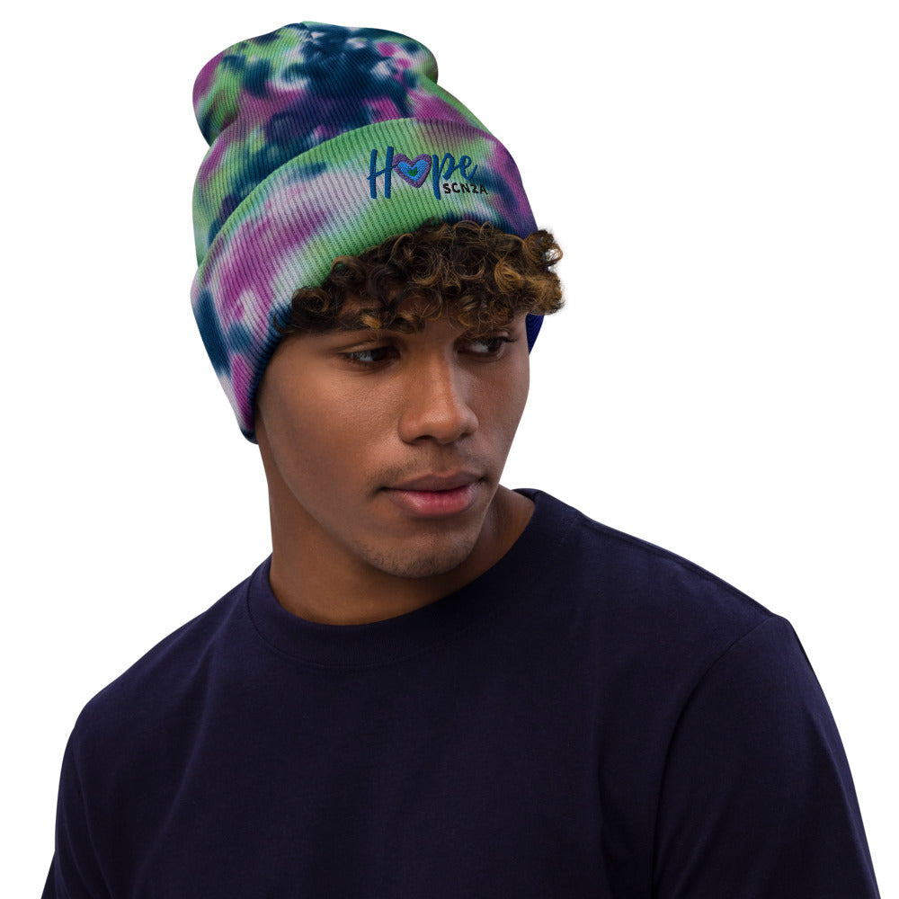 "Hope" Tie-dye beanie