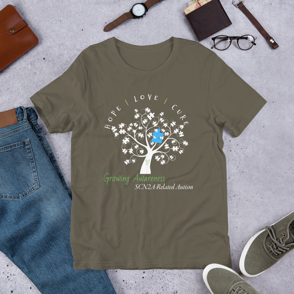 Autism Tree Unisex t-shirt