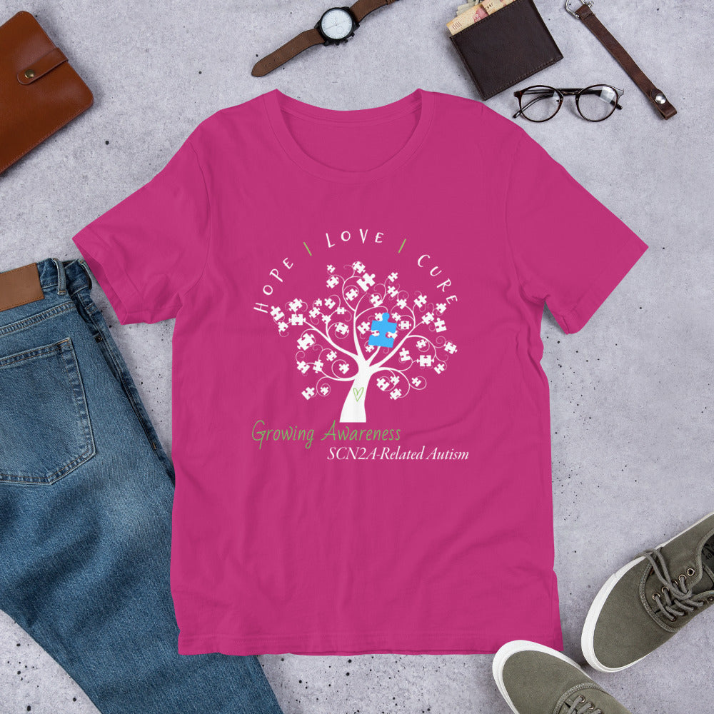 Autism Tree Unisex t-shirt