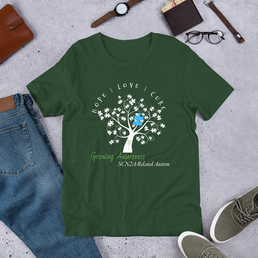 Autism Tree Unisex t-shirt