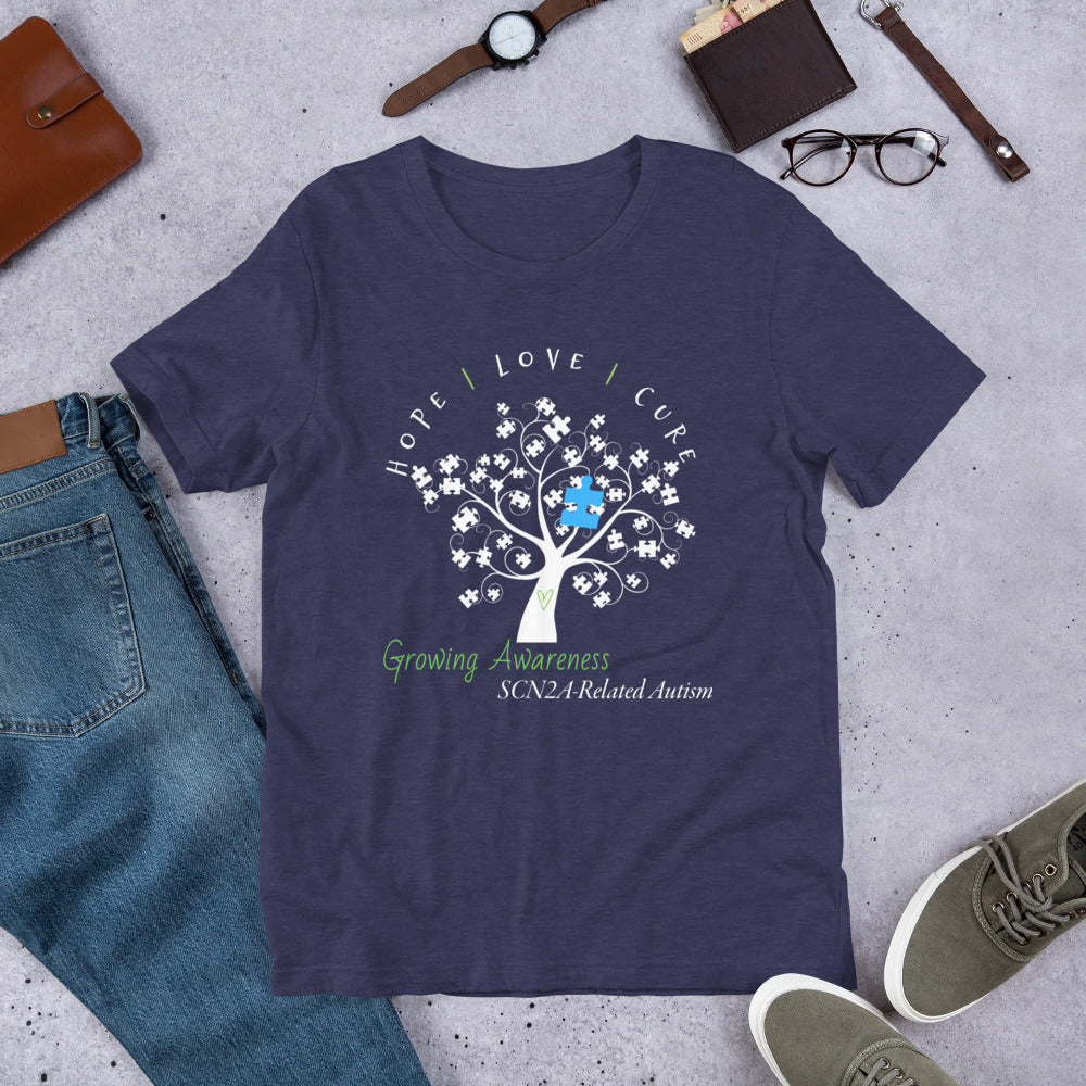 Autism Tree Unisex t-shirt