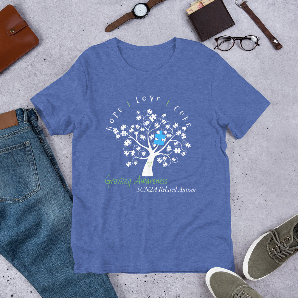 Autism Tree Unisex t-shirt