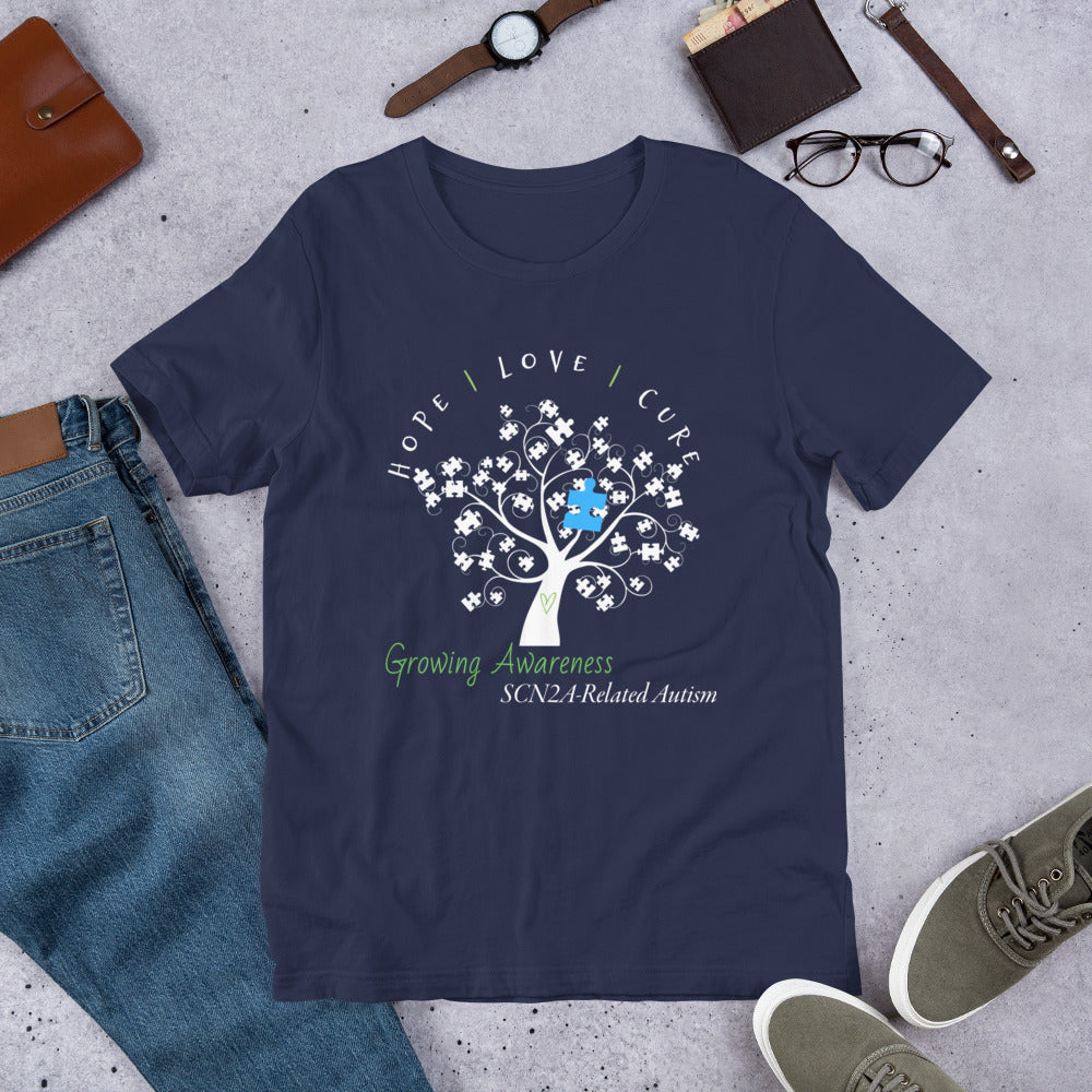 Autism Tree Unisex t-shirt