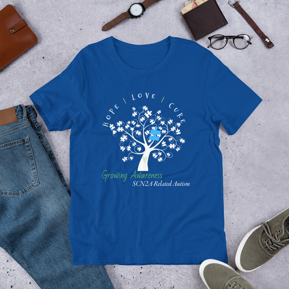 Autism Tree Unisex t-shirt