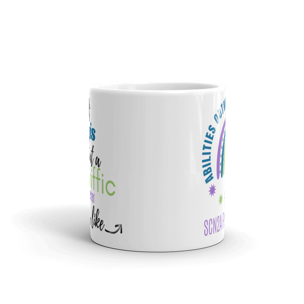 White glossy mug "Teacher"