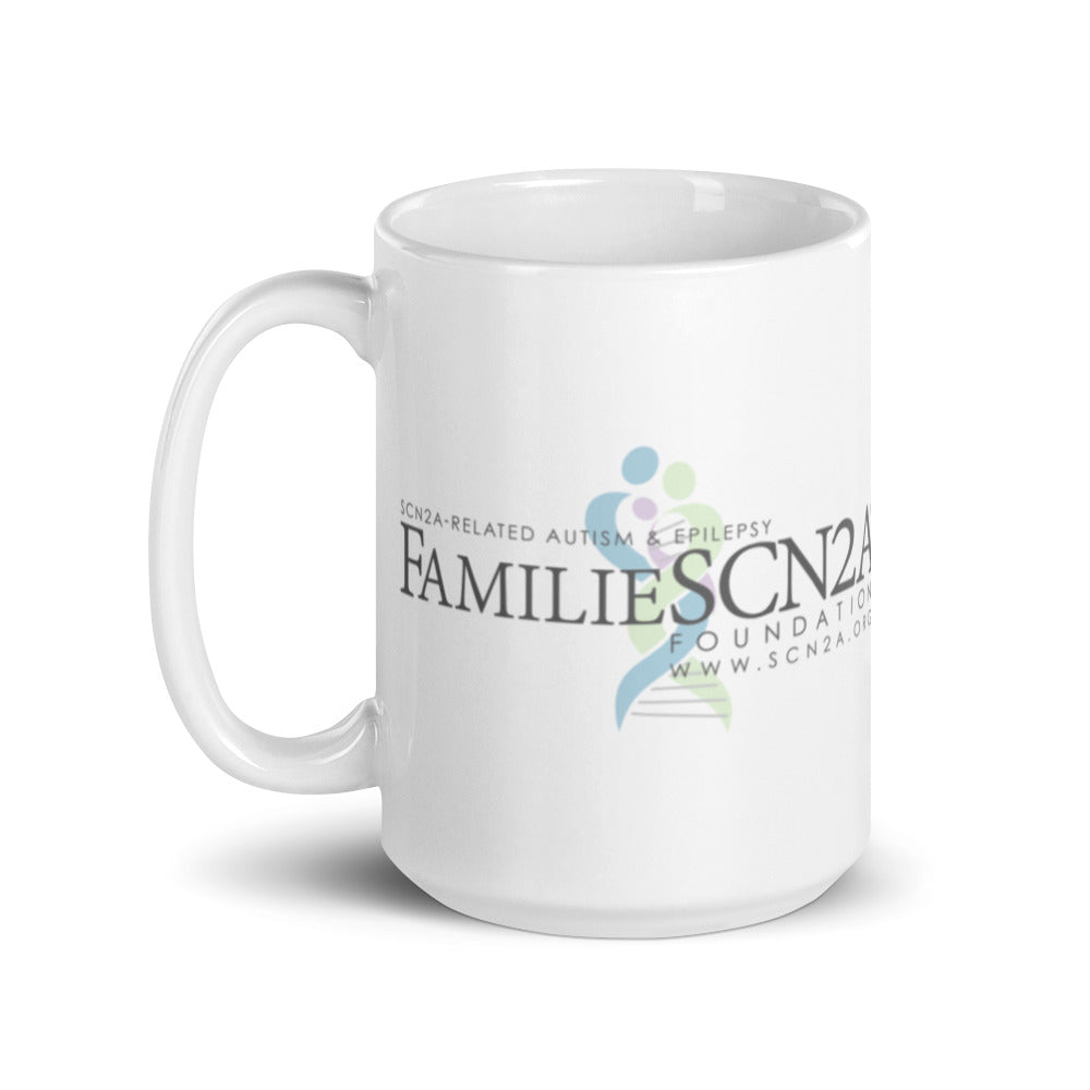 FamilieSCN2A White glossy mug