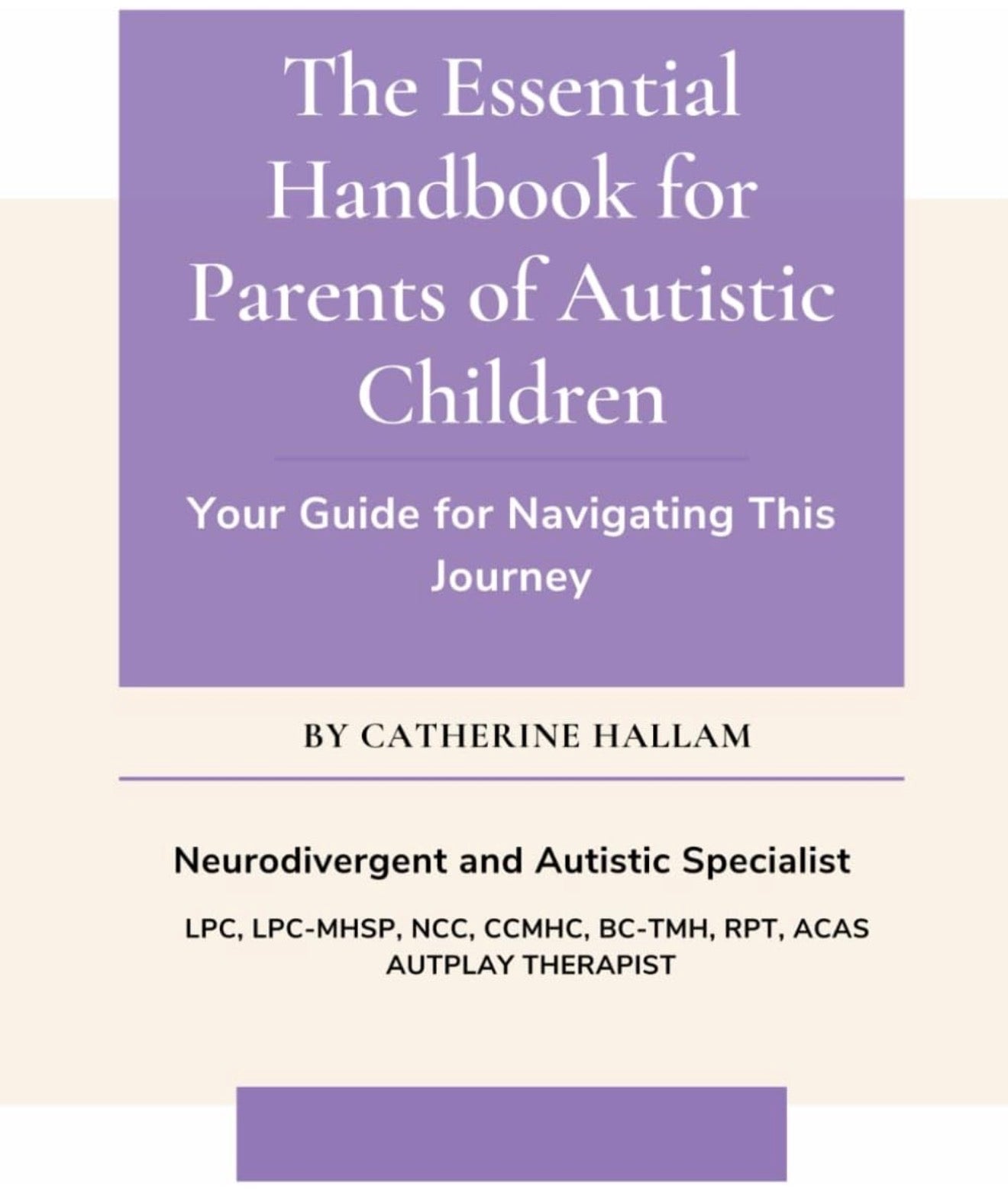 The Essential Handbook for Parents of Autistic Children
