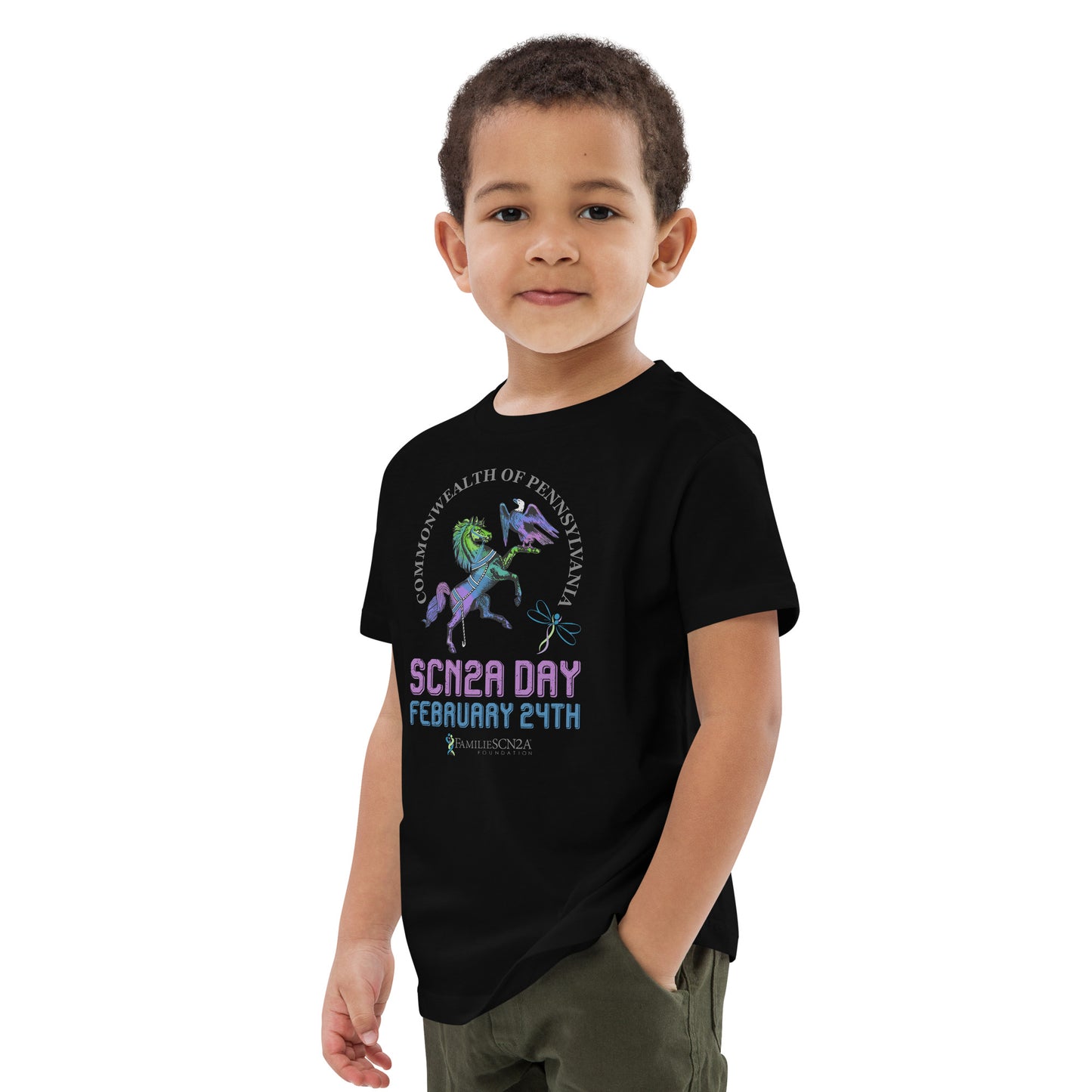 Youth - Pennsylvania SCN2A Day State Shirt