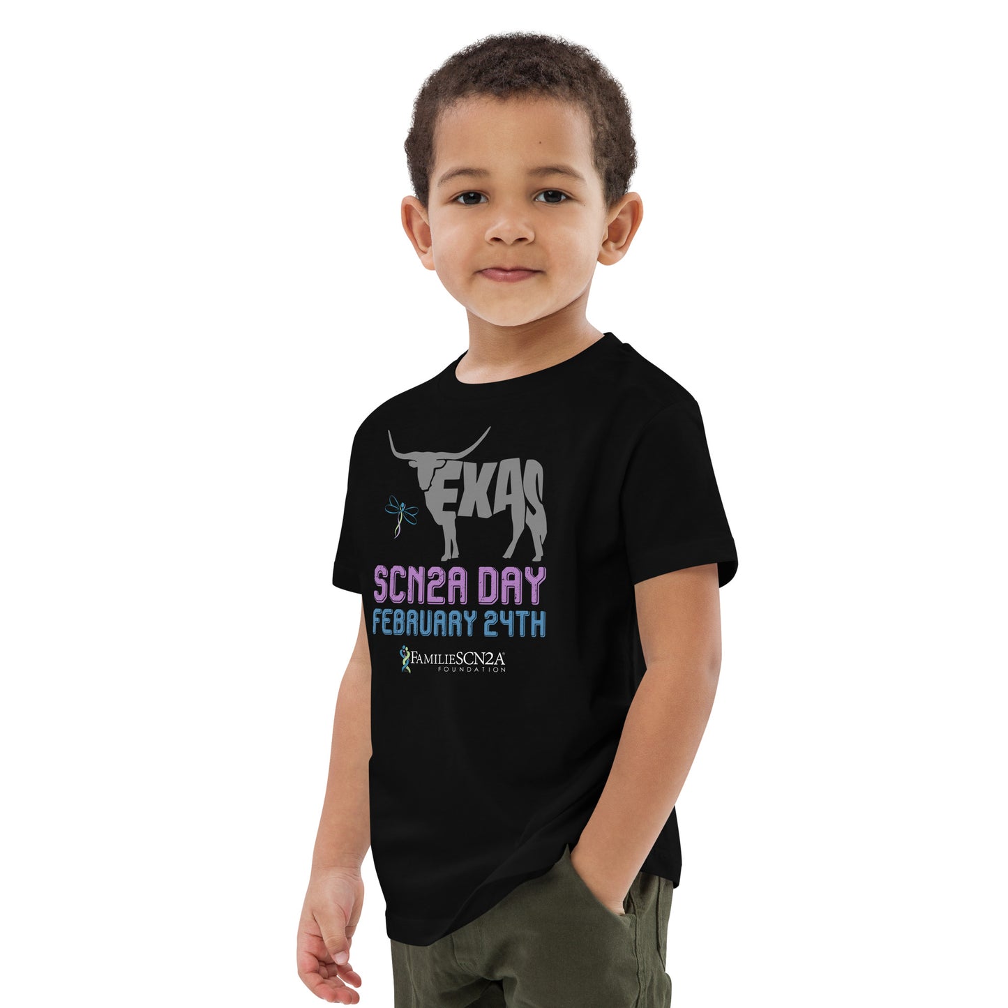 Youth - Texas SCN2A Day State Shirt