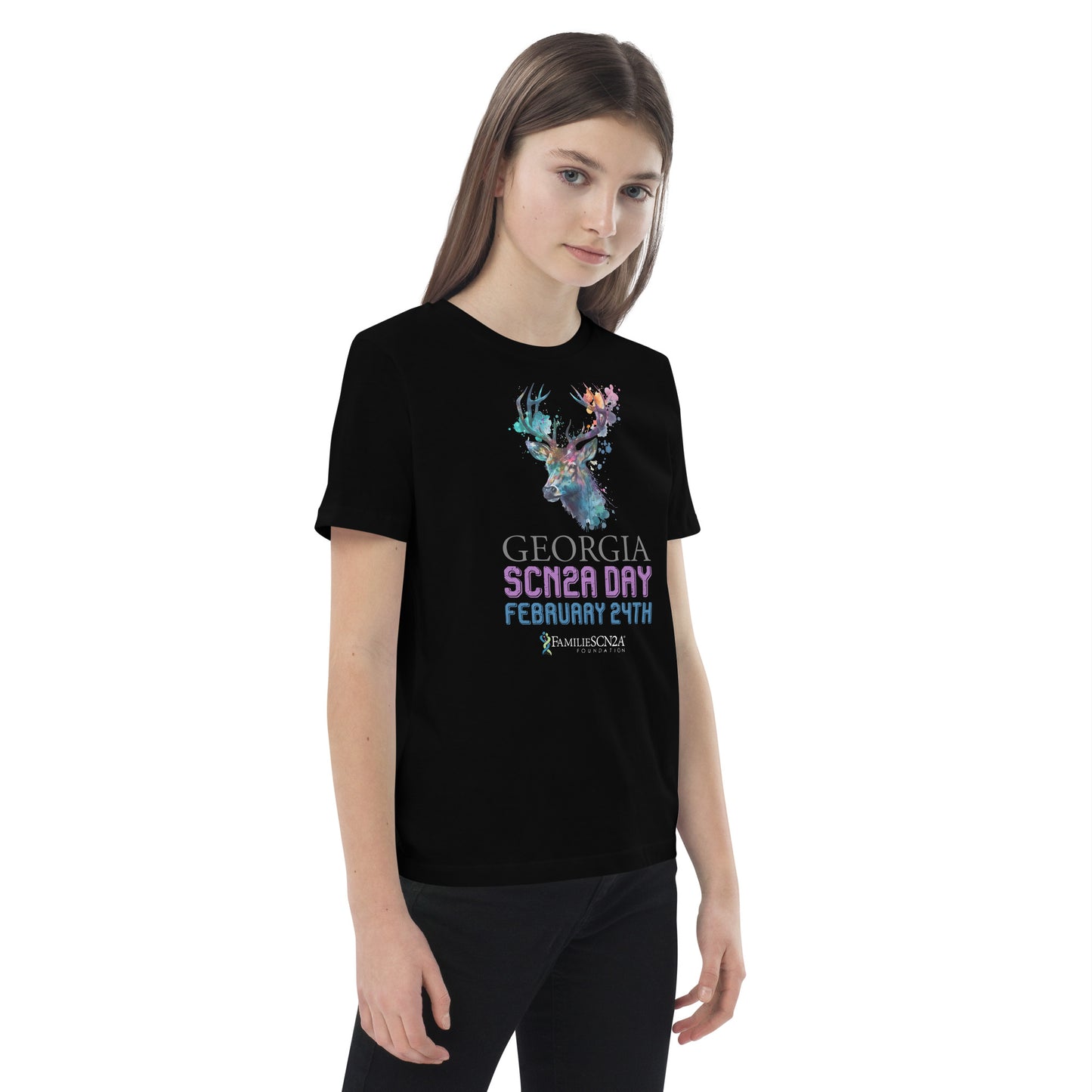 Youth - Georgia SCN2A Day State Shirt