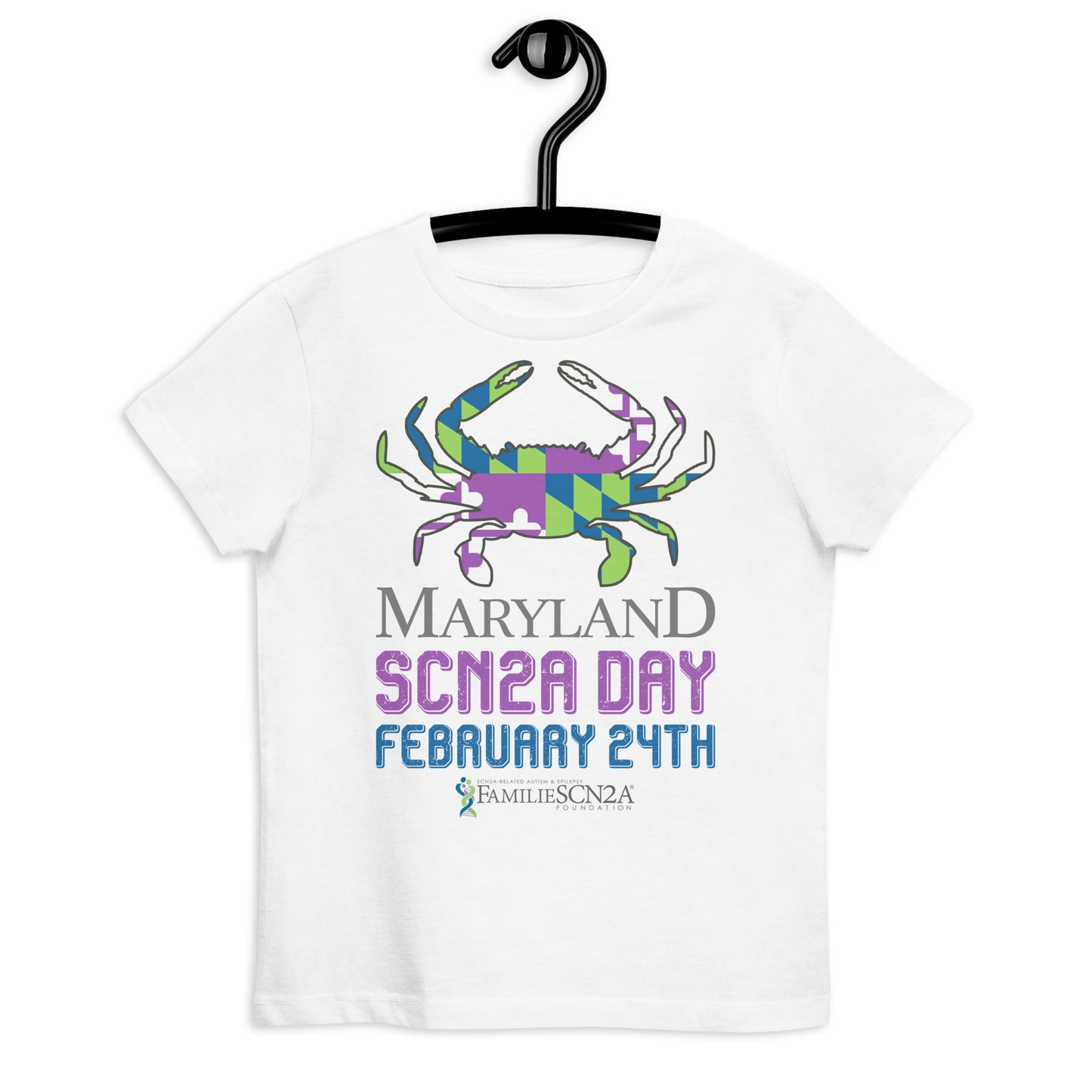 Youth - Maryland SCN2A Day State Shirt