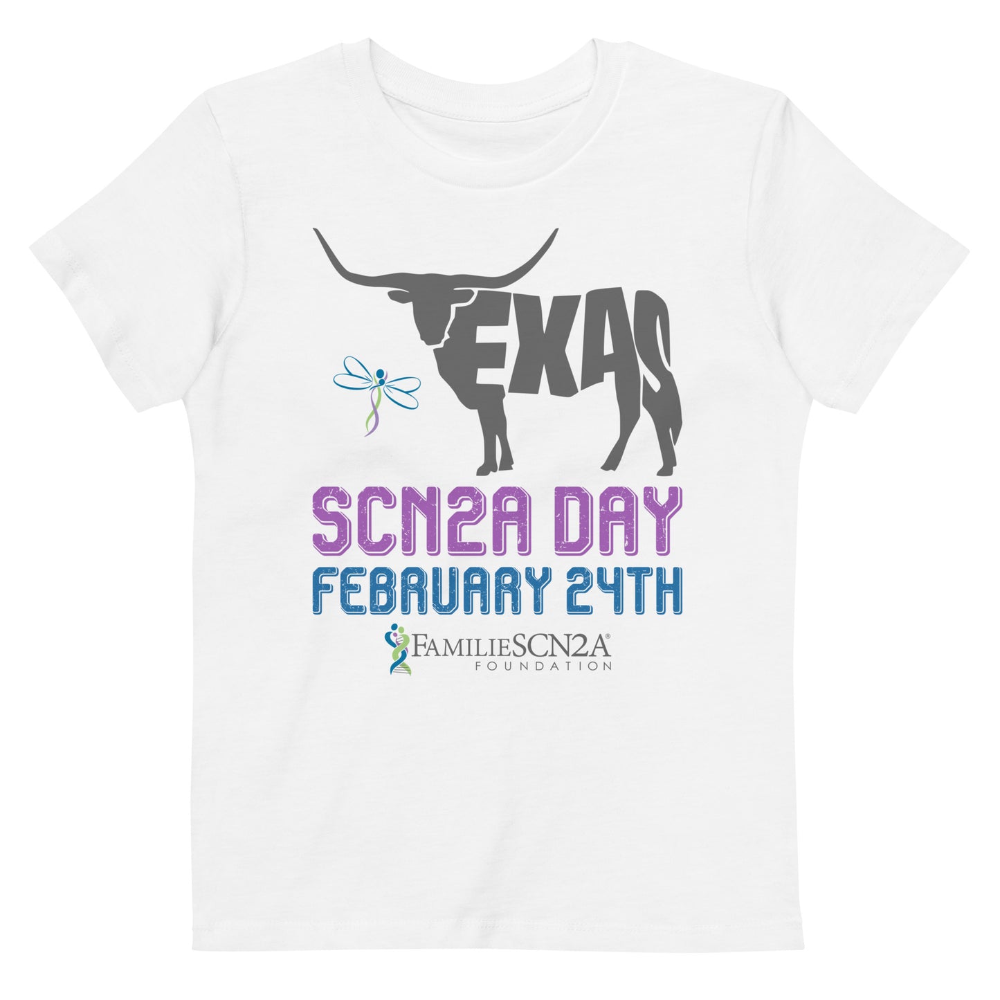 Youth - Texas SCN2A Day State Shirt