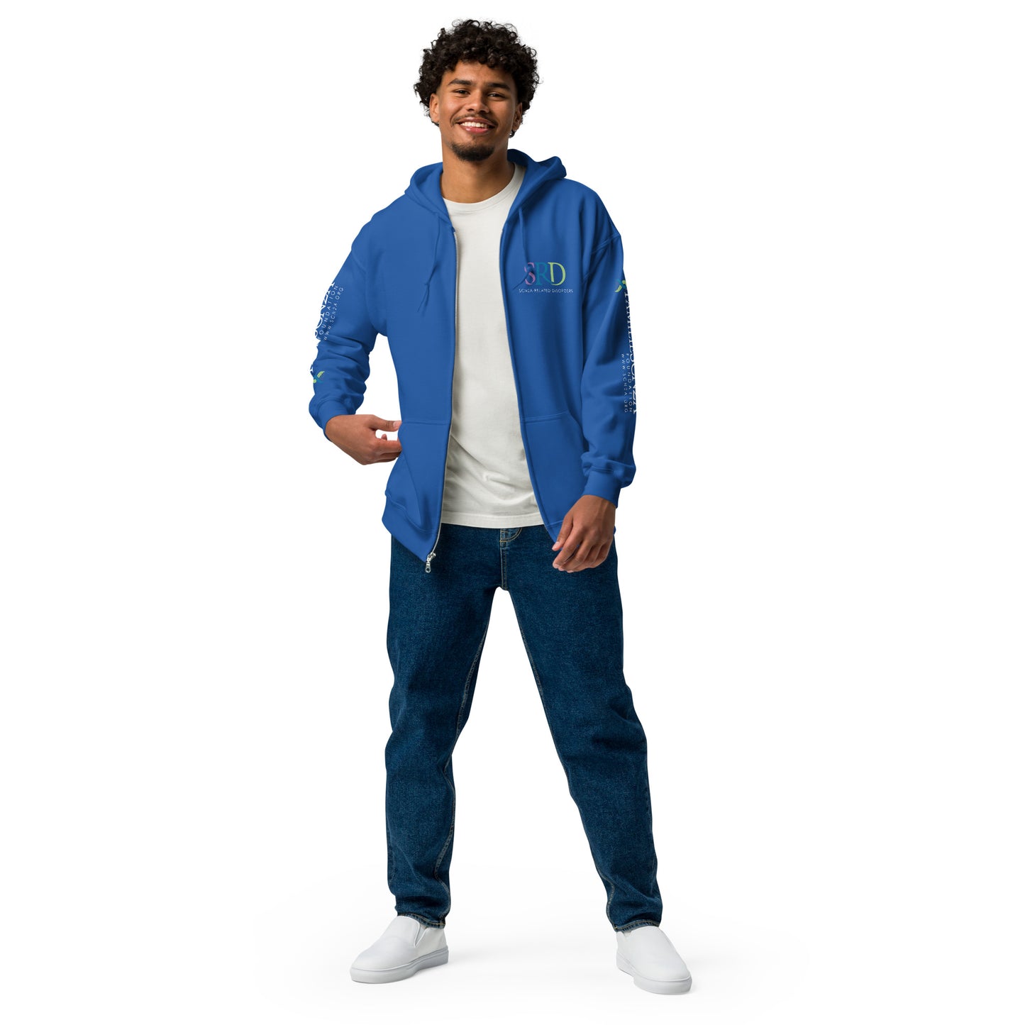 SRD Unisex heavy blend zip hoodie