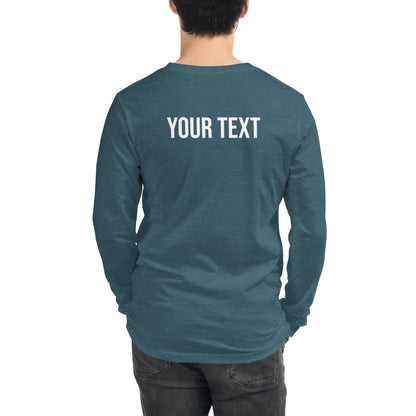 Adult Warrior Challenge (Personalize w/Team Name) Long Sleeve