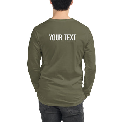 Adult Warrior Challenge (Personalize w/Team Name) Long Sleeve