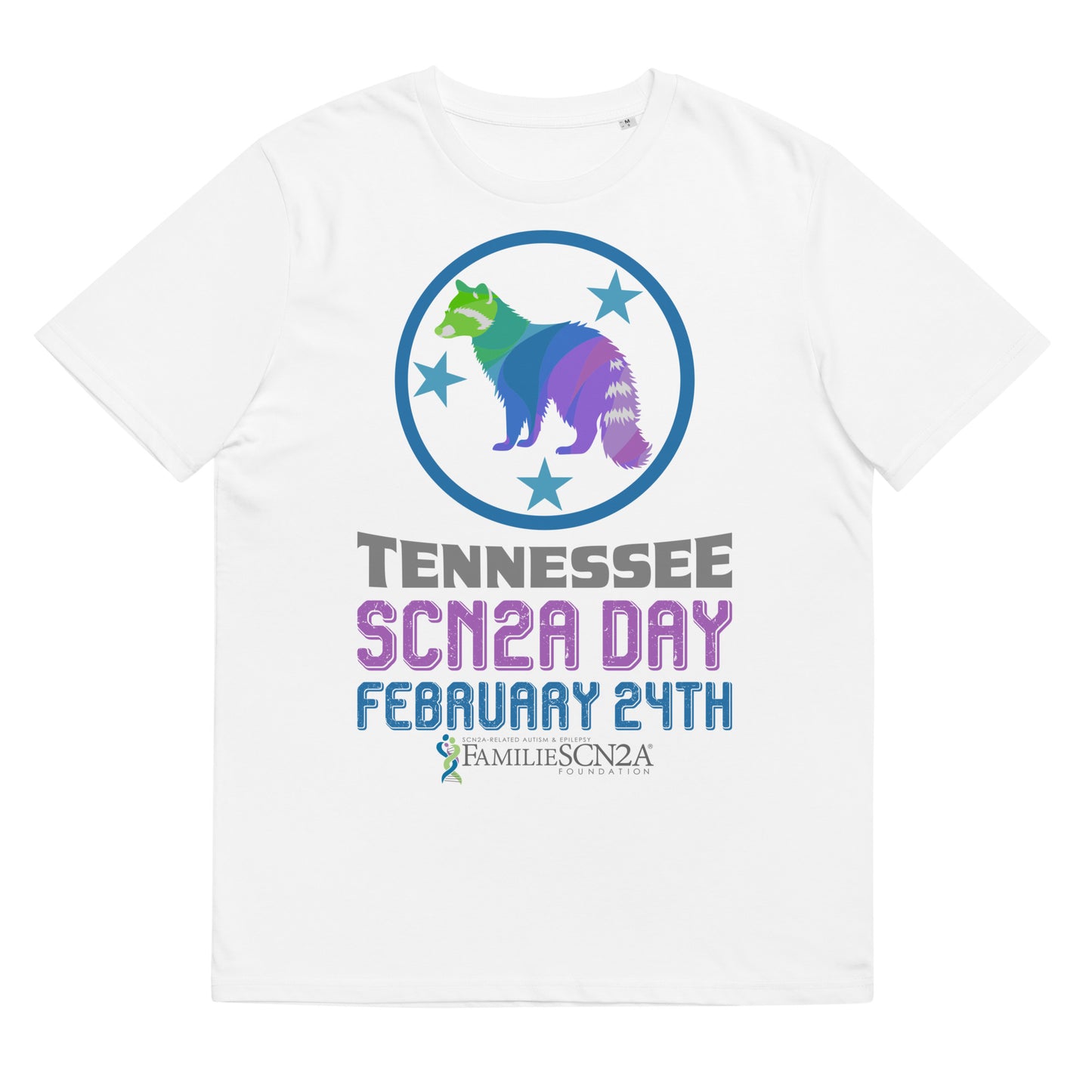 Tennessee SCN2A Day State Shirt #2