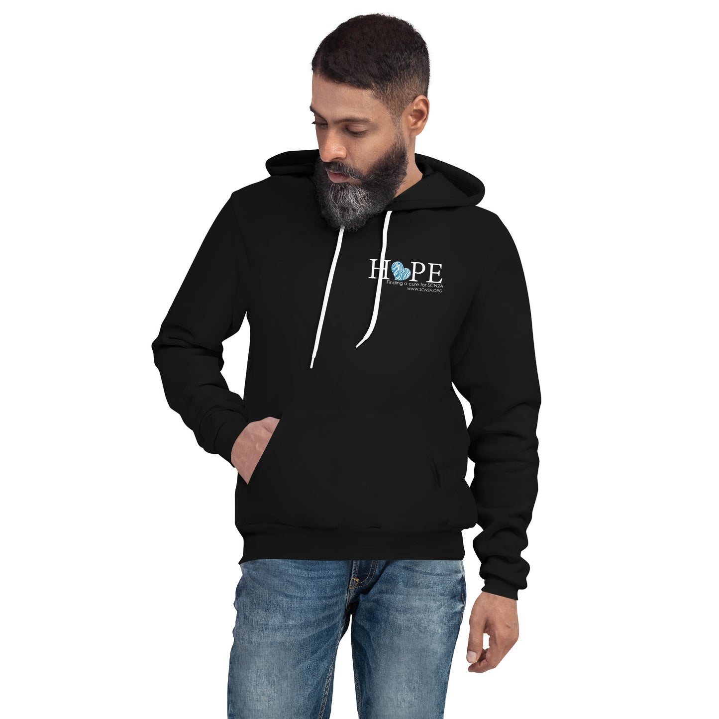 HOPE w/blue heart Hoodie