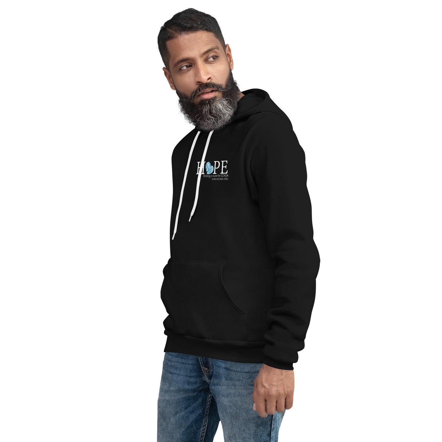 HOPE w/blue heart Hoodie