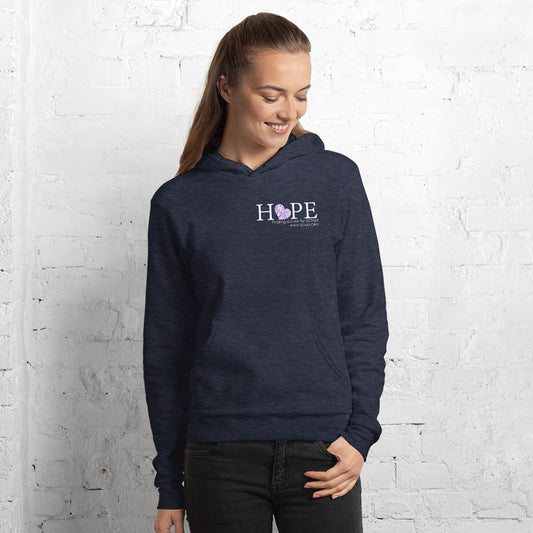 HOPE w/purple heart Hoodie